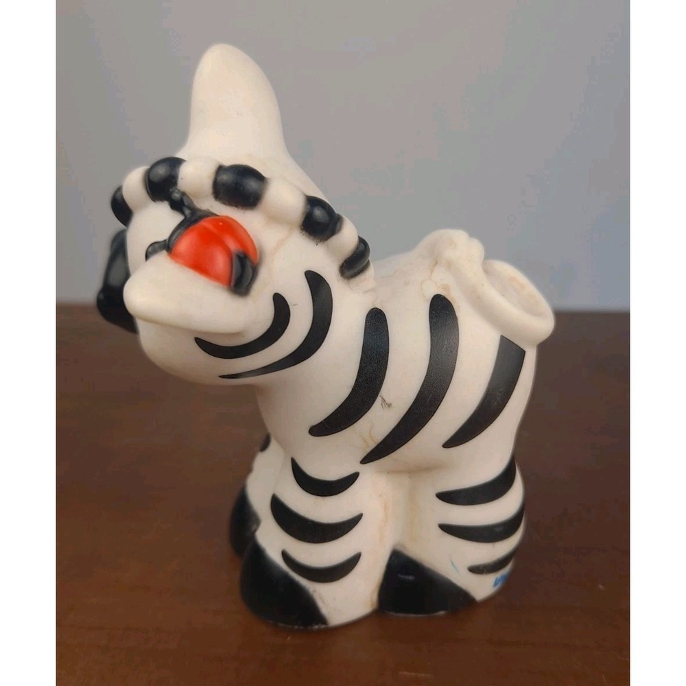 Fisher Price Little People ZEBRA with Lady Bug Noah's Ark Replacement 2007 Farm